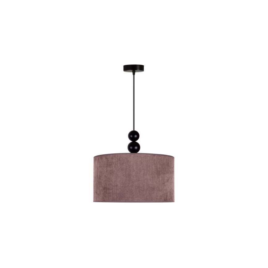 Duolla - Подвесная люстра LYON 1xE27/15W/230V диаметр 40 см коричневый