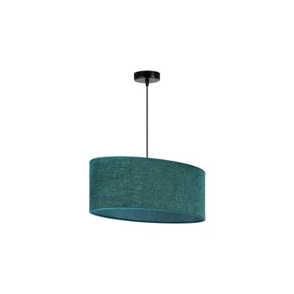 Duolla - Подвесная люстра OVAL 1xE27/15W/230V зеленый