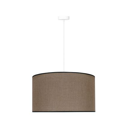 Duolla - Подвесная люстра ROLLER 1xE27/15W/230V диаметр 40 см коричневый/черный