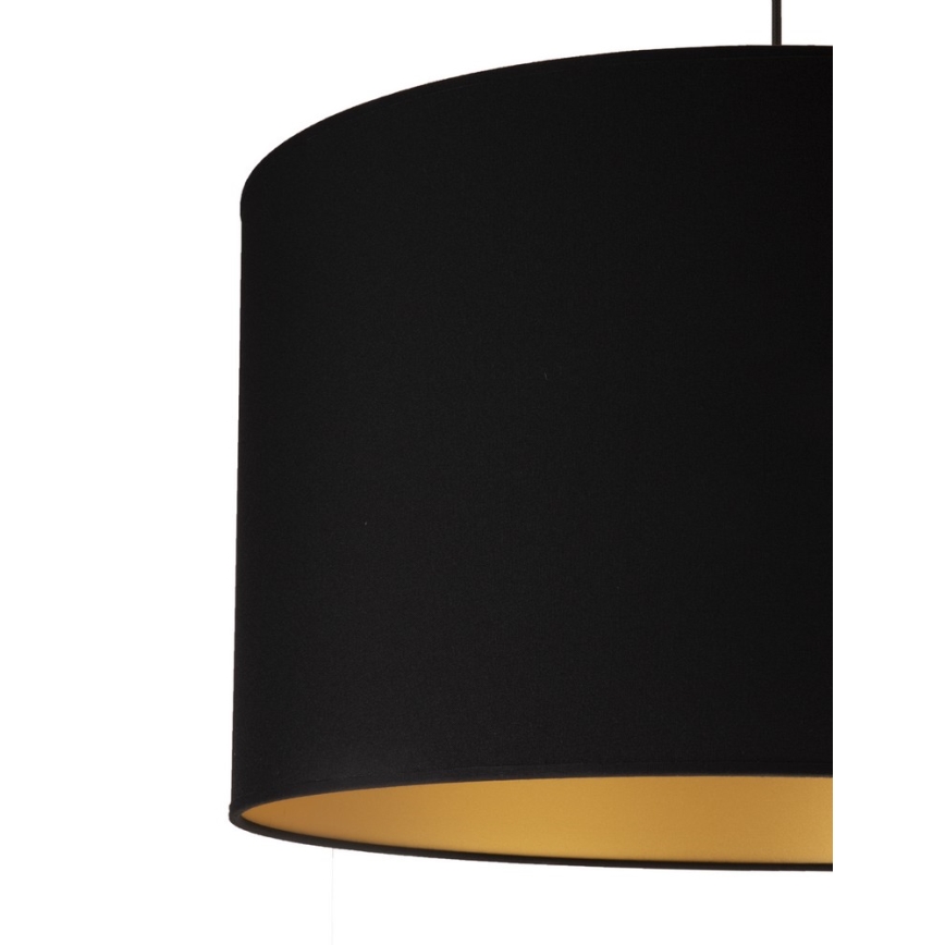 Duolla - Подвесная люстра ROLLER 1xE27/40W/230V диаметр 45 см черный