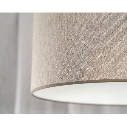 Duolla - Подвесная люстра ROLLER ECO RECYCLING 1xE27/15W/230V диаметр 45 см коричневый