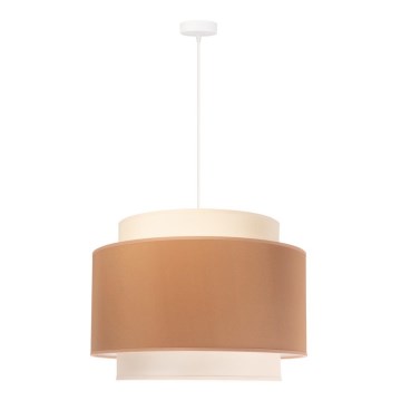 Duolla - Подвесная люстра SOHO 1xE27/40W/230V диаметр 40 см бежевый/кремовый