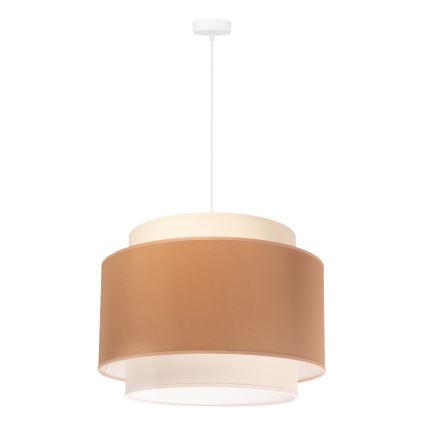 Duolla - Подвесная люстра SOHO 1xE27/40W/230V диаметр 40 см бежевый/кремовый
