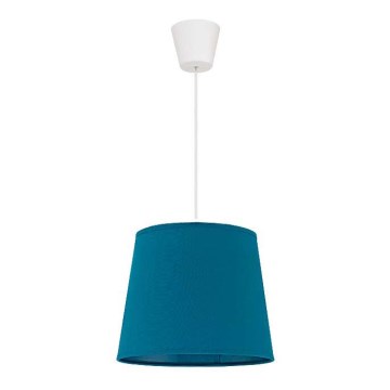 Duolla - Подвесная люстра SOLO 1xE27/40W/230V диаметр 24 см синий