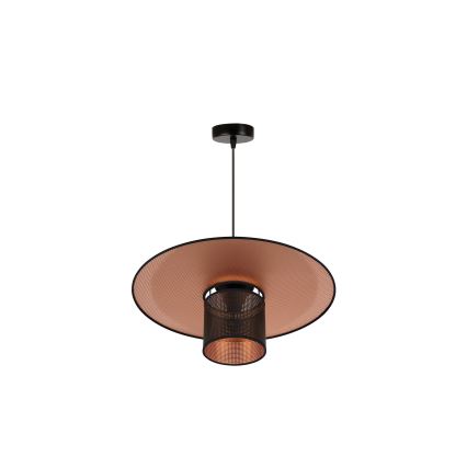 Duolla - Подвесная люстра TOKYO SHINY 1xE27/15W/230V диаметр 50 см черный/медный