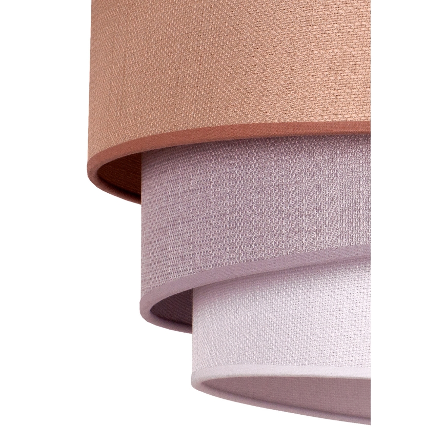 Duolla - Подвесная люстра TRIO 1xE27/40W/230V диаметр 45 см коричневый/серый/серебристый