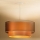 Duolla - Подвесная люстра WOOD BOHO 1xE27/15W/230V диаметр 45 см медный/бежевый