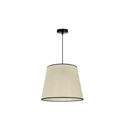 Duolla - Подвесная люстра YUTE 1xE27/15W/230V диаметр 38 см серый/черный