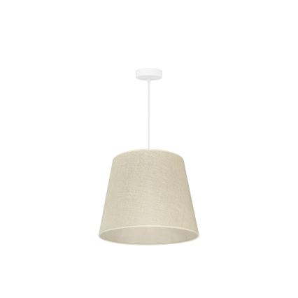 Duolla - Подвесная люстра YUTE 1xE27/15W/230V диаметр 38 см серый
