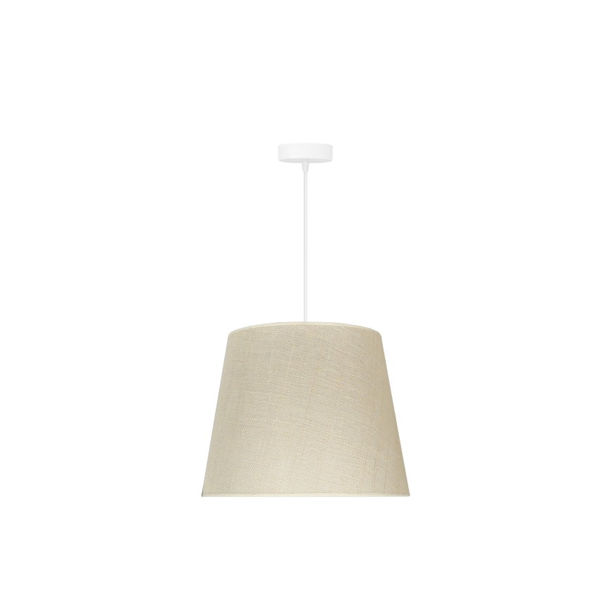 Duolla - Подвесная люстра YUTE 1xE27/15W/230V диаметр 38 см серый