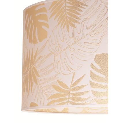 Duolla - Потолочный светильник ARECA 1xE27/40W/230V диаметр 45 см латунь/белый