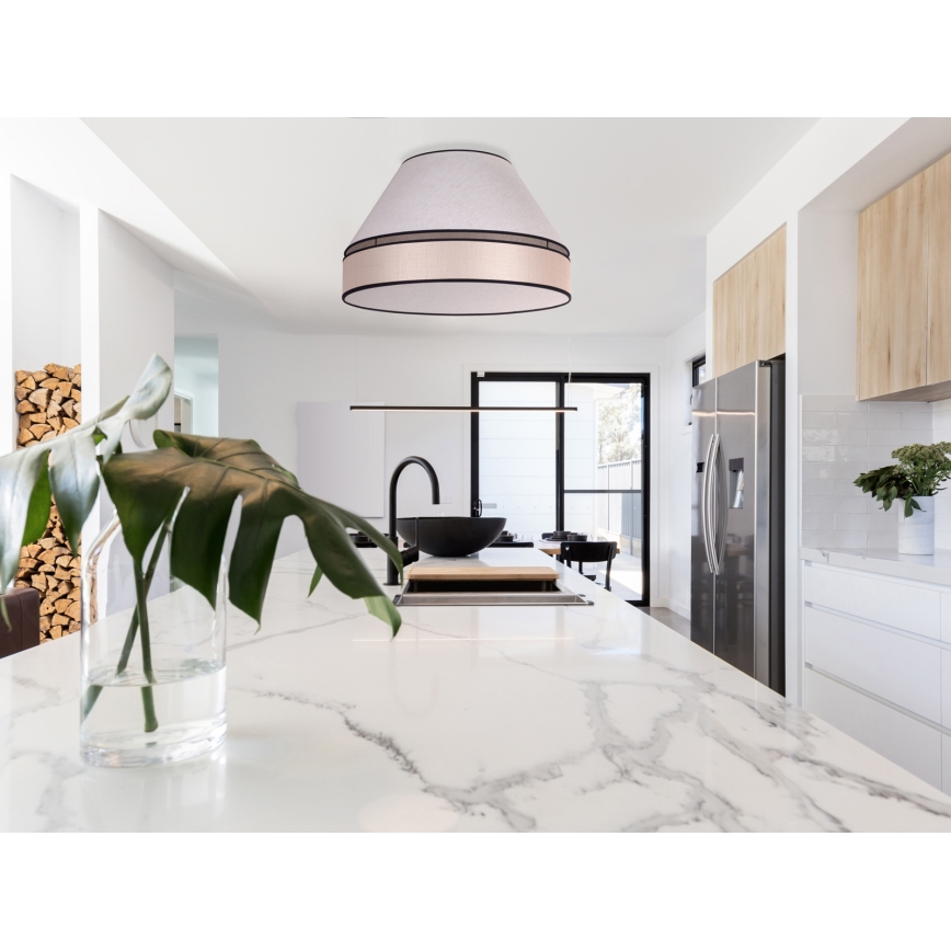 Duolla - Потолочный светильник AVIGNON 1xE27/15W/230V диаметр 50 см бежевый