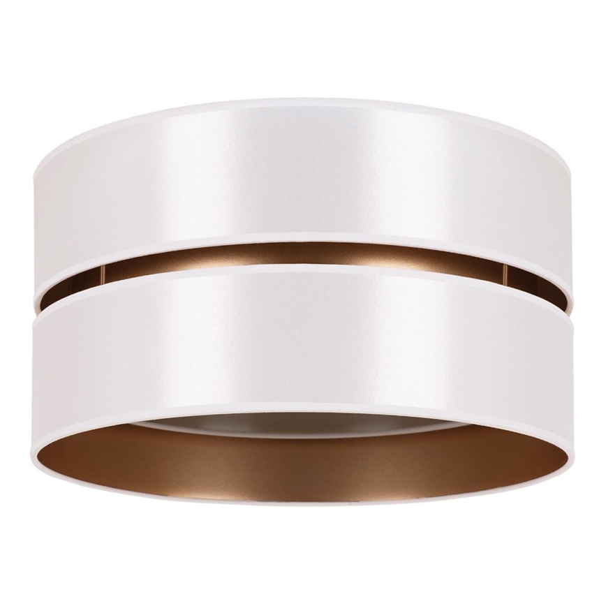Duolla - Потолочный светильник DUO 1xE27/15W/230V диаметр 40 см белый/золотистый