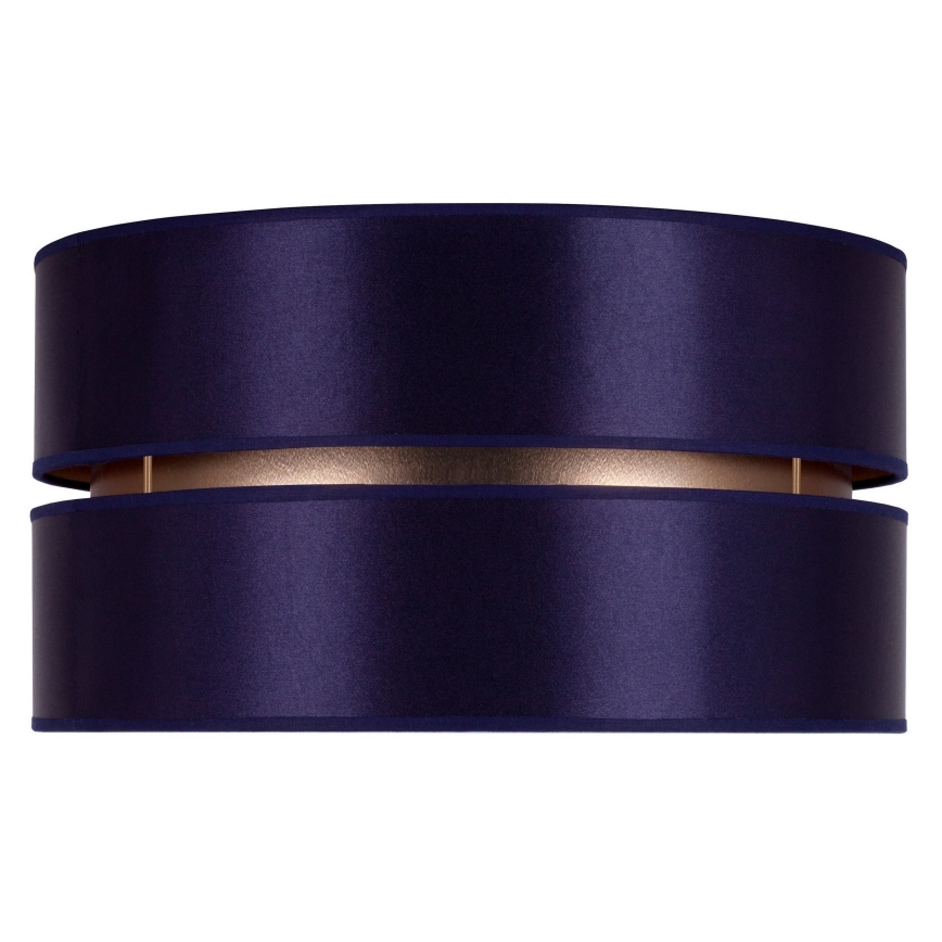 Duolla - Потолочный светильник DUO 1xE27/15W/230V диаметр 40 см синий/золотистый