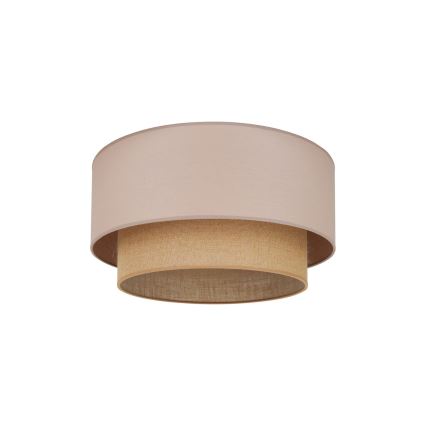 Duolla - Потолочный светильник BOHO 1xE27/15W/230V диаметр 45 см бежевый/коричневый