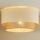 Duolla - Потолочный светильник BOHO 1xE27/15W/230V диаметр 45 см бежевый/коричневый