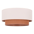 Duolla - Потолочный светильник BOHO 3xE27/15W/230V диаметр 60 см бежевый/коричневый