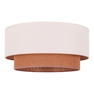 Duolla - Потолочный светильник BOHO 3xE27/15W/230V диаметр 60 см бежевый/коричневый