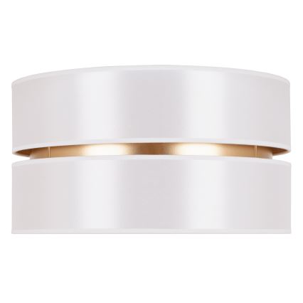 Duolla - Потолочный светильник DUO 1xE27/15W/230V диаметр 40 см белый/золотистый