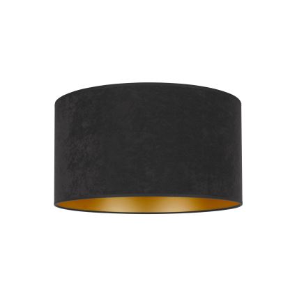 Duolla - Потолочный светильник ROLLER 1xE27/15W/230V диаметр 40 см черный/золотой