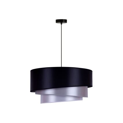 Duolla - Потолочный светильник TRIO 1xE27/15W/230V диаметр 60 см синий/серебристый