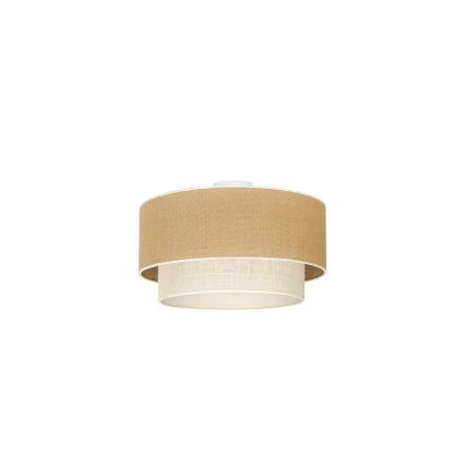 Duolla - Потолочный светильник YUTE BOHO 1xE27/15W/230V диаметр 45 см коричневый/кремовый