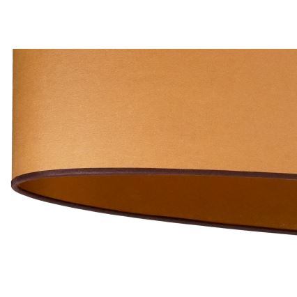 Duolla - Припотолочная люстра OVAL VEGAN 2xE27/15W/230V коричневый