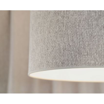 Duolla - Припотолочная люстра ROLLER ECO RECYCLING 1xE27/15W/230V диаметр 45 см серый