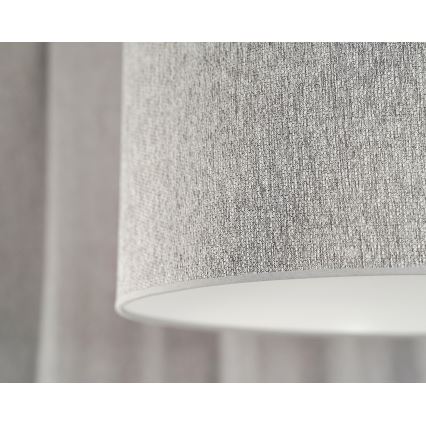 Duolla - Припотолочная люстра ROLLER ECO RECYCLING 1xE27/15W/230V диаметр 45 см серый