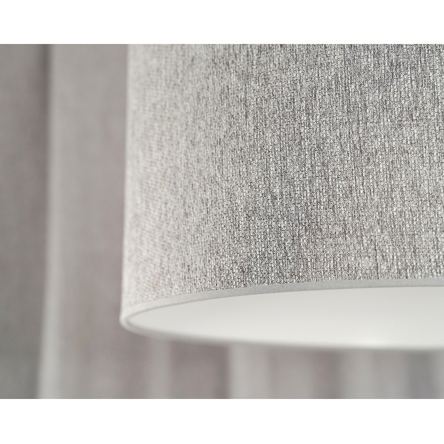 Duolla - Припотолочная люстра ROLLER ECO RECYCLING 1xE27/15W/230V диаметр 45 см серый