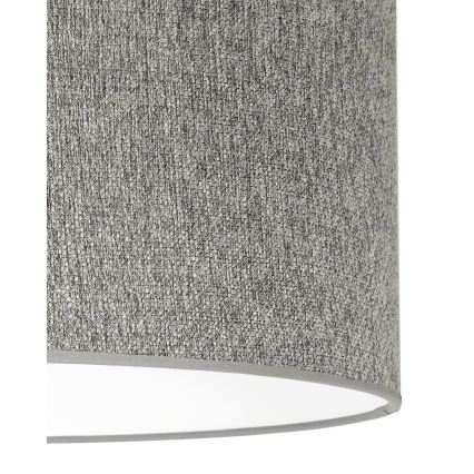 Duolla - Припотолочная люстра ROLLER ECO RECYCLING 1xE27/15W/230V диаметр 45 см серый