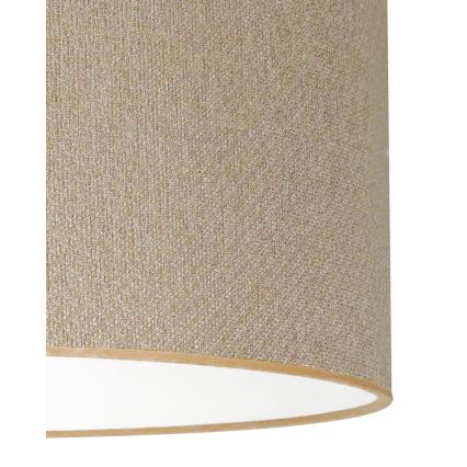 Duolla - Припотолочная люстра ROLLER ECO RECYCLING 1xE27/15W/230V диаметр 45 см кремовый