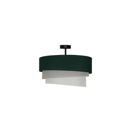 Duolla - Припотолочная люстра TRIO 1xE27/15W/230V диаметр 45 см зеленый/серый/белый
