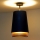 Duolla - Припотолочная люстра BELL SHINY 1xE27/15W/230V диаметр 25 см синий/медный