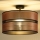 Duolla - Припотолочная люстра COPPER SHINY 1xE27/15W/230V диаметр 40 см медный/черный