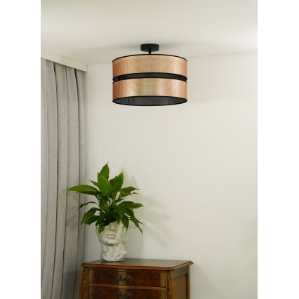 Duolla - Припотолочная люстра COPPER SHINY 1xE27/15W/230V диаметр 40 см медный/черный