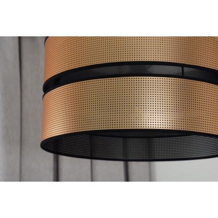 Duolla - Припотолочная люстра COPPER SHINY 1xE27/15W/230V диаметр 40 см медный/черный
