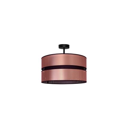 Duolla - Припотолочная люстра COPPER SHINY 1xE27/15W/230V диаметр 40 см медный/черный
