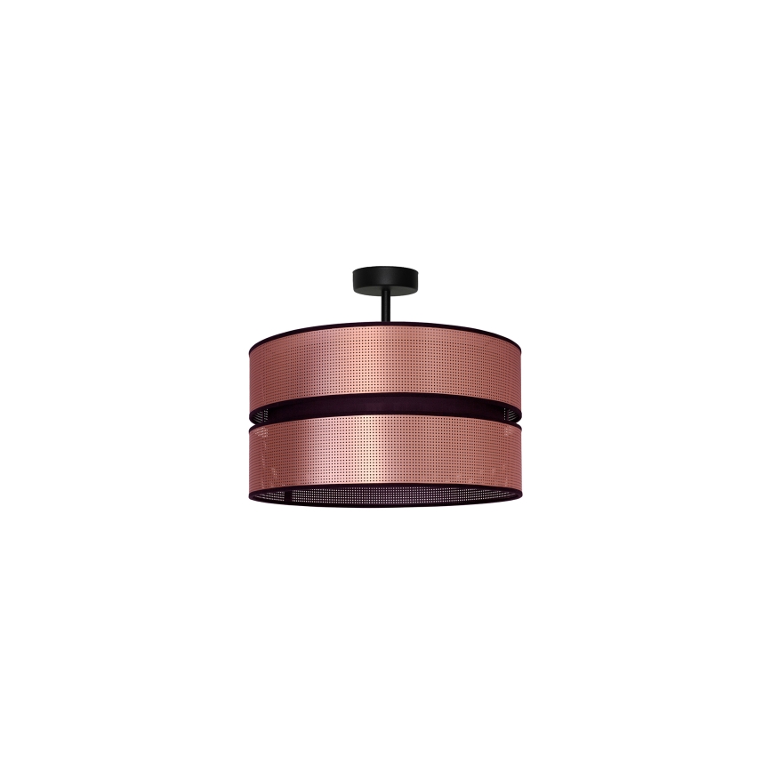 Duolla - Припотолочная люстра COPPER SHINY 1xE27/15W/230V диаметр 40 см медный/черный