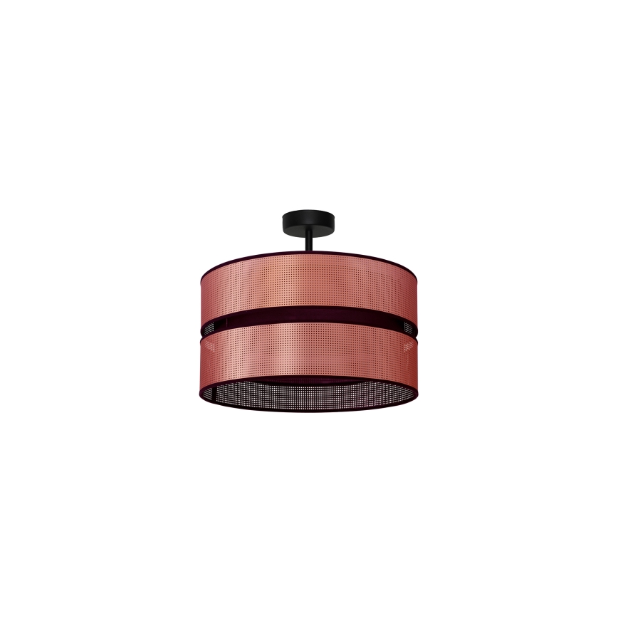 Duolla - Припотолочная люстра COPPER SHINY 1xE27/15W/230V диаметр 40 см медный/черный