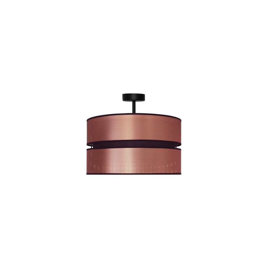 Duolla - Припотолочная люстра COPPER SHINY 1xE27/15W/230V диаметр 40 см медный/черный