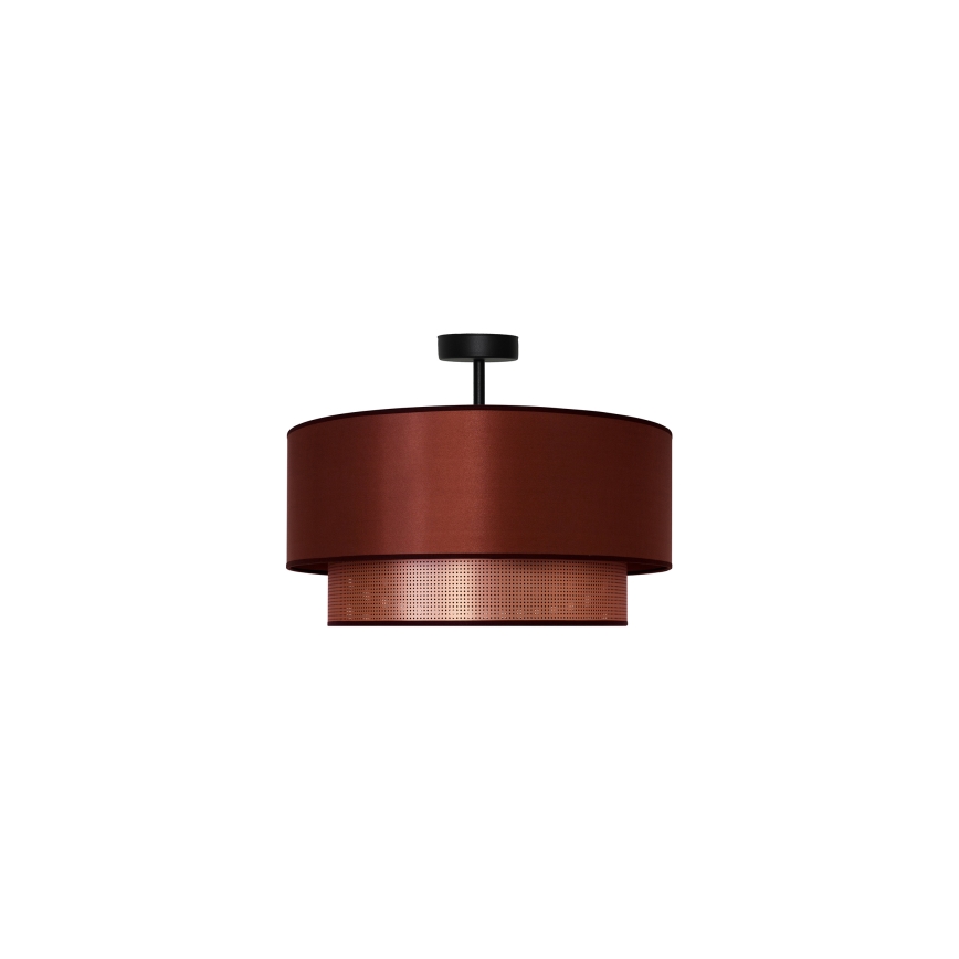 Duolla - Припотолочная люстра COPPER SHINY 1xE27/15W/230V диаметр 45 см медный