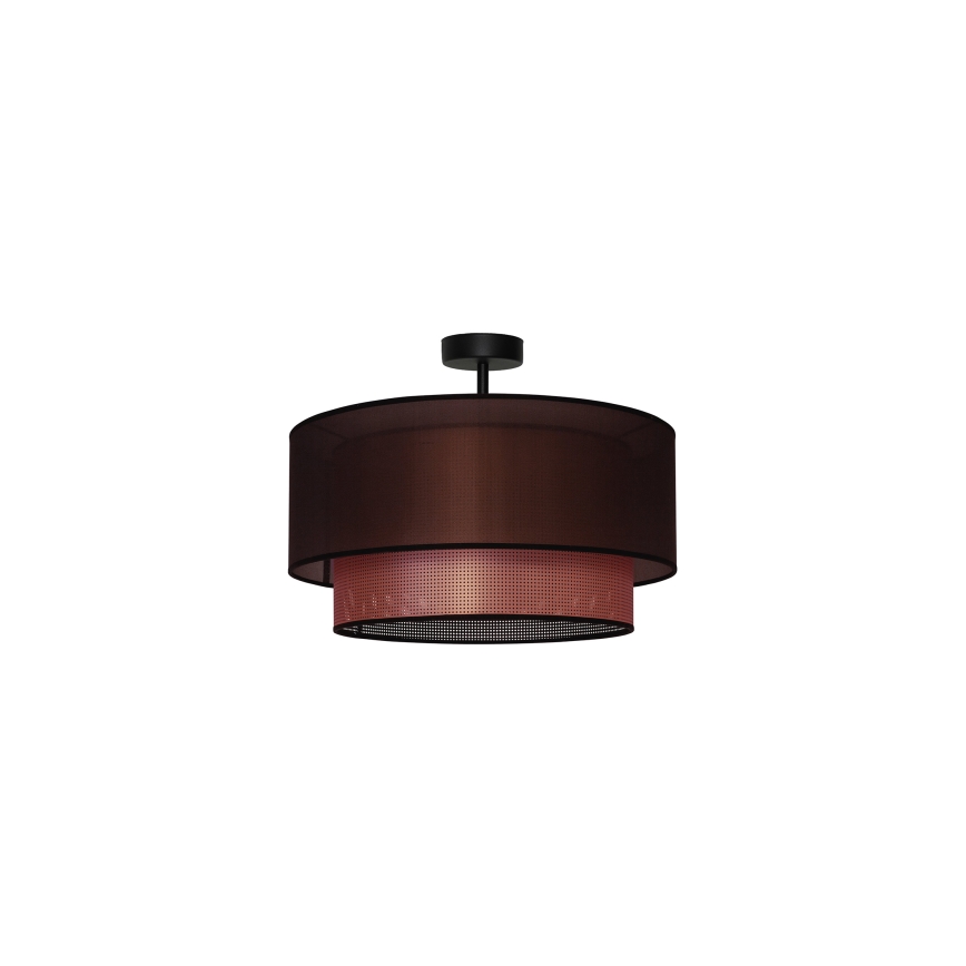 Duolla - Припотолочная люстра COPPER SHINY 1xE27/15W/230V диаметр 45 см коричневый/медный