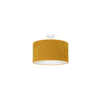 Duolla - Припотолочная люстра CORDUROY 1xE27/15W/230V диаметр 40 см желтый