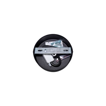 Duolla - Припотолочная люстра DOUBLE 1xE27/15W/230V диаметр 40 см коричневый/серый