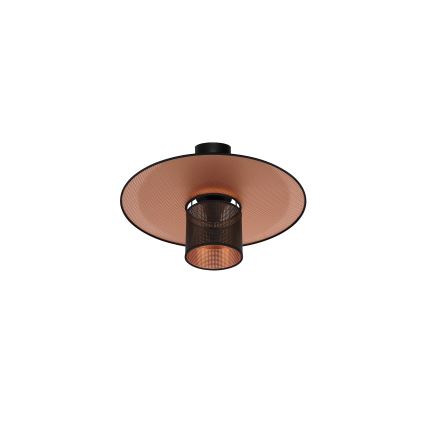 Duolla - Припотолочная люстра TOKYO SHINY 1xE27/15W/230V диаметр 50 см черный/медный