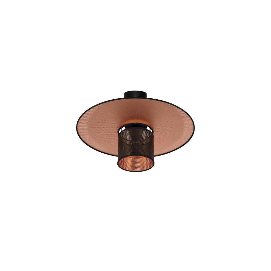 Duolla - Припотолочная люстра TOKYO SHINY 1xE27/15W/230V диаметр 50 см черный/медный