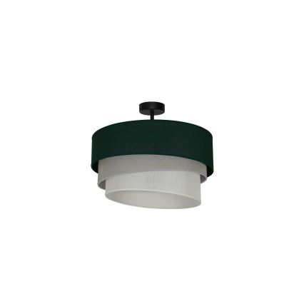 Duolla - Припотолочная люстра TRIO 1xE27/15W/230V диаметр 45 см зеленый/серый/белый