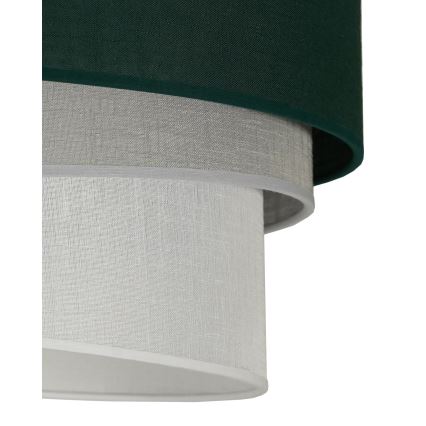 Duolla - Припотолочная люстра TRIO 1xE27/15W/230V диаметр 45 см зеленый/серый/белый