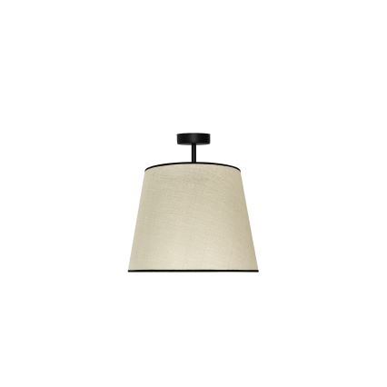 Duolla - Припотолочная люстра YUTE 1xE27/15W/230V диаметр 38 см серый/черный